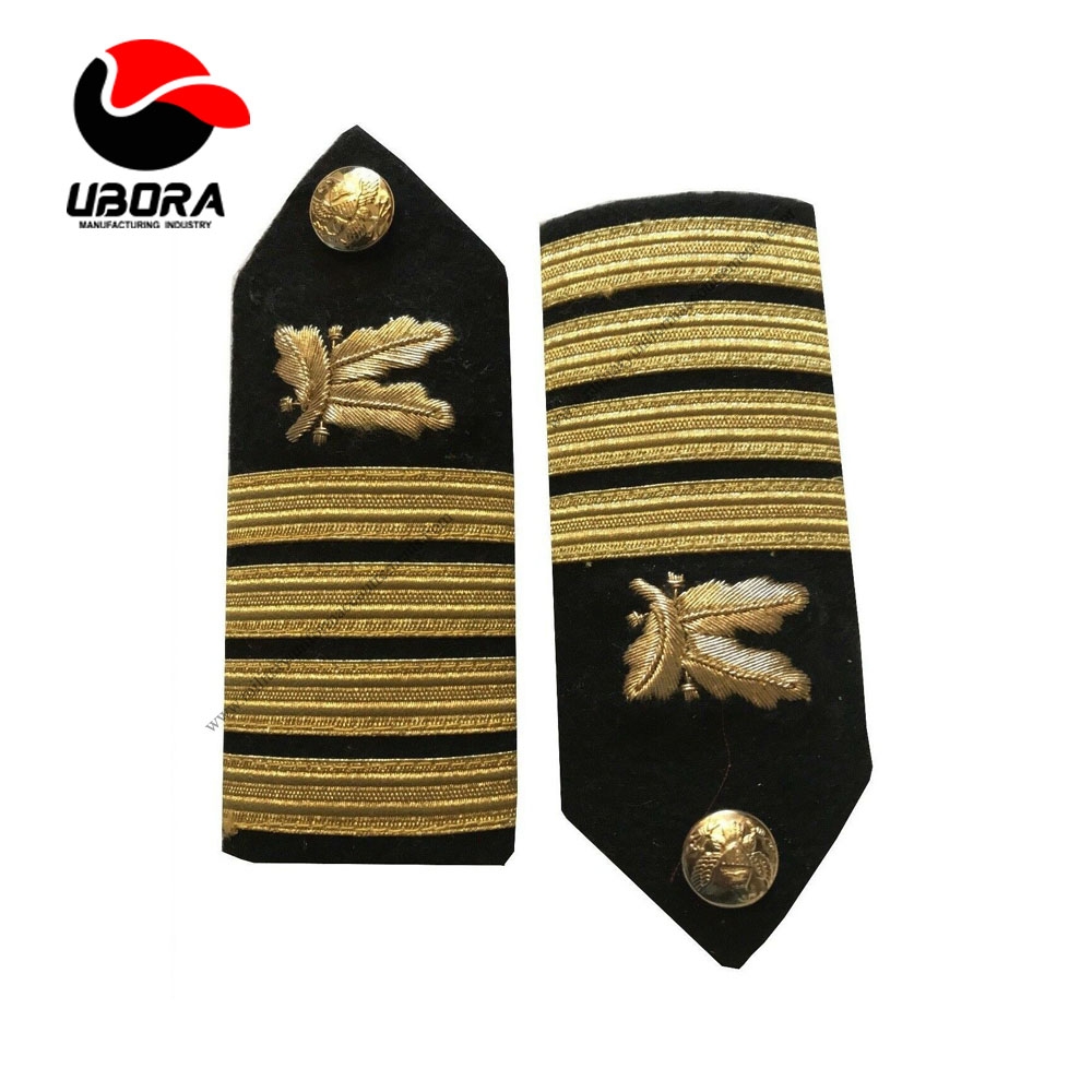 US Captain supply corps Male shoulder Board Ceremonial Suppliers Custom Made Military Wholesale